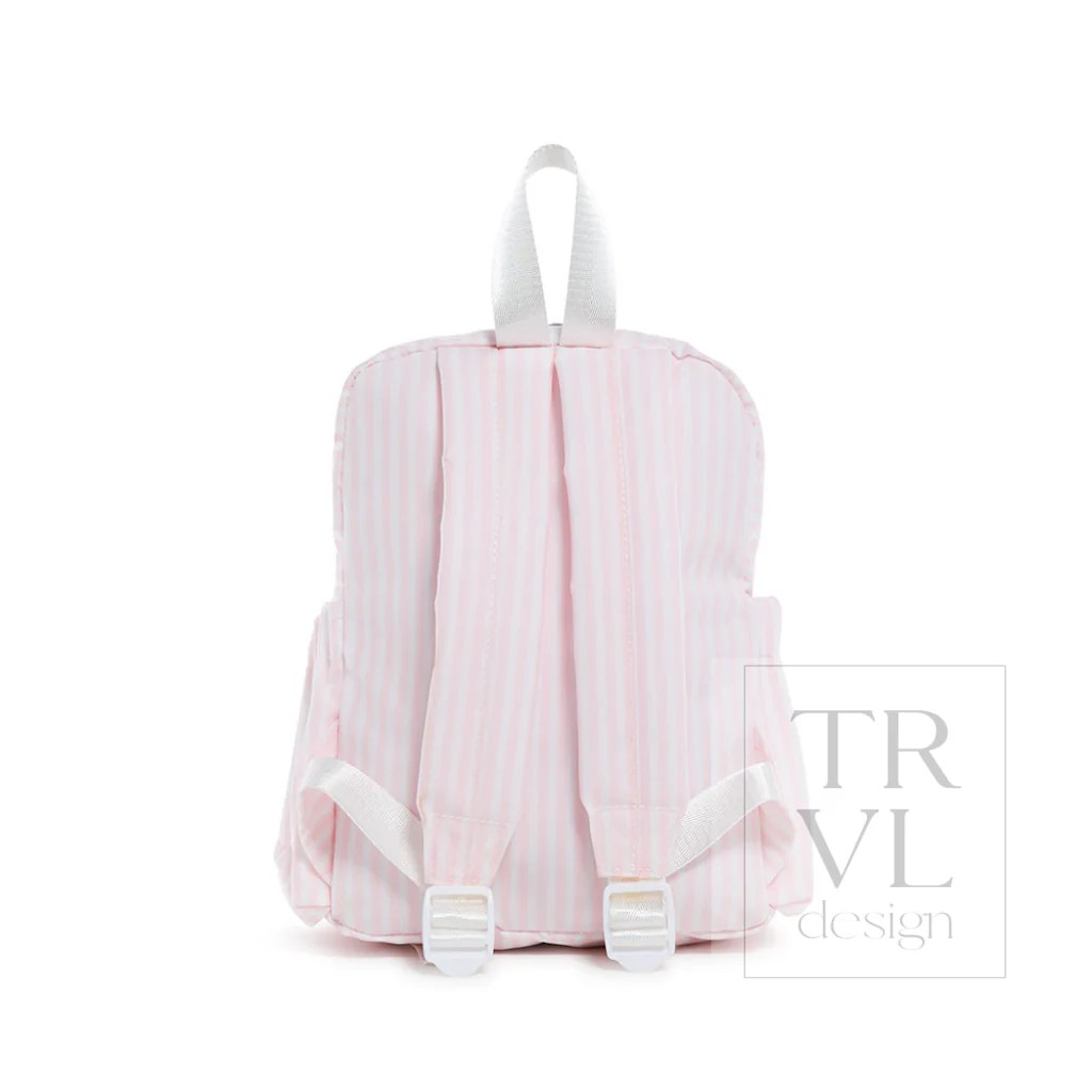 TRVL Pimlico Stripe Pink Mini Backer