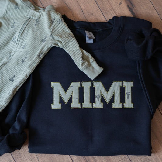 Nana Keepsake Embroidered Sweatshirt
