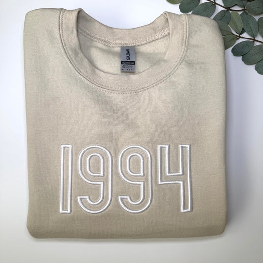 Custom Puff Embroidered Sweatshirt