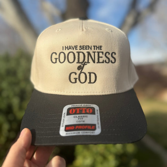 Goodness of God Embroidered Trucker Hat