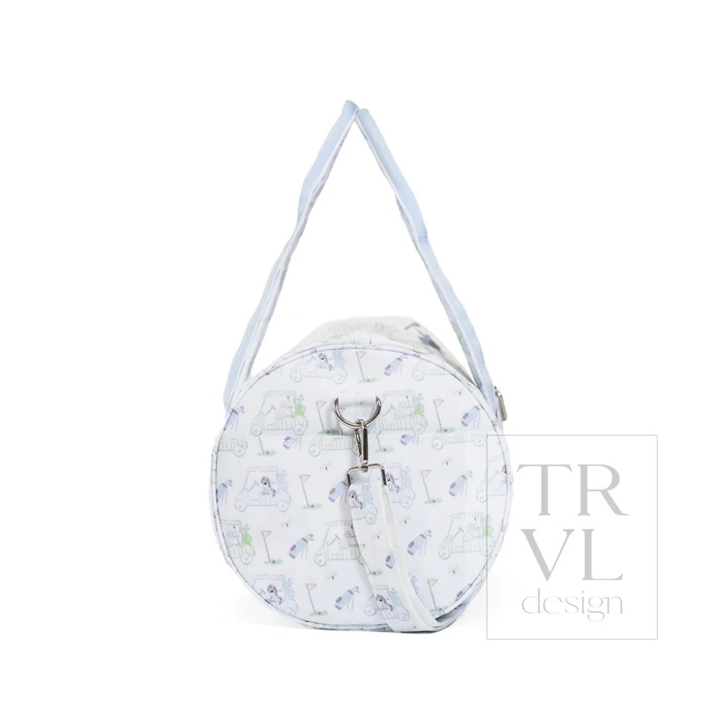 TRVL Putt Putt Blue Large Roll Duffel Bag