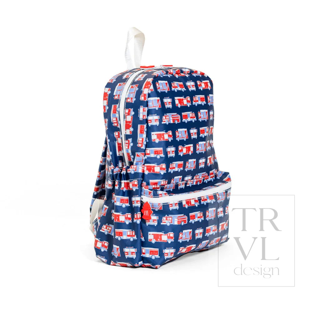 TRVL Fire Engines Backpacks