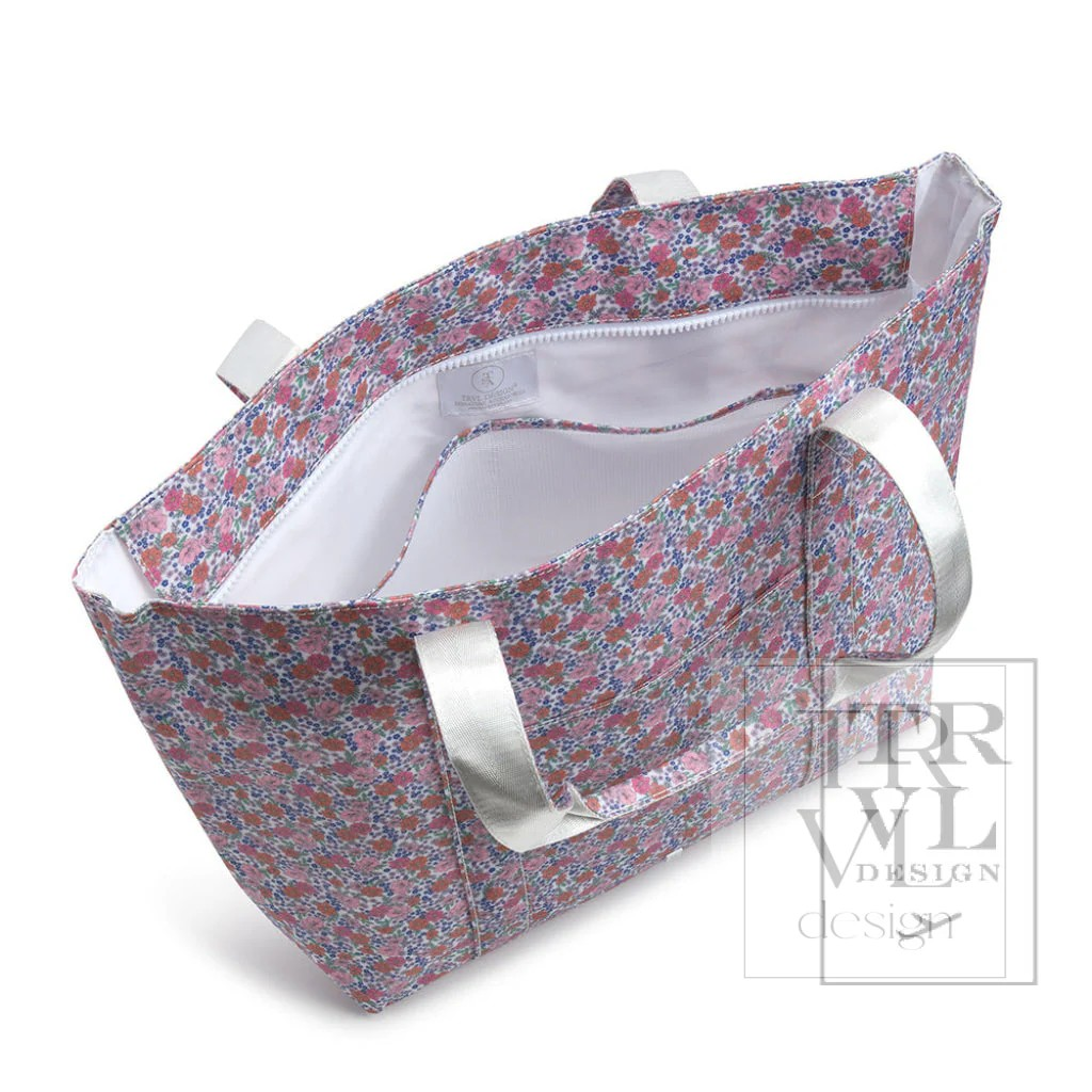 TRVL Gardn Floral Jumbo X-Large Tote