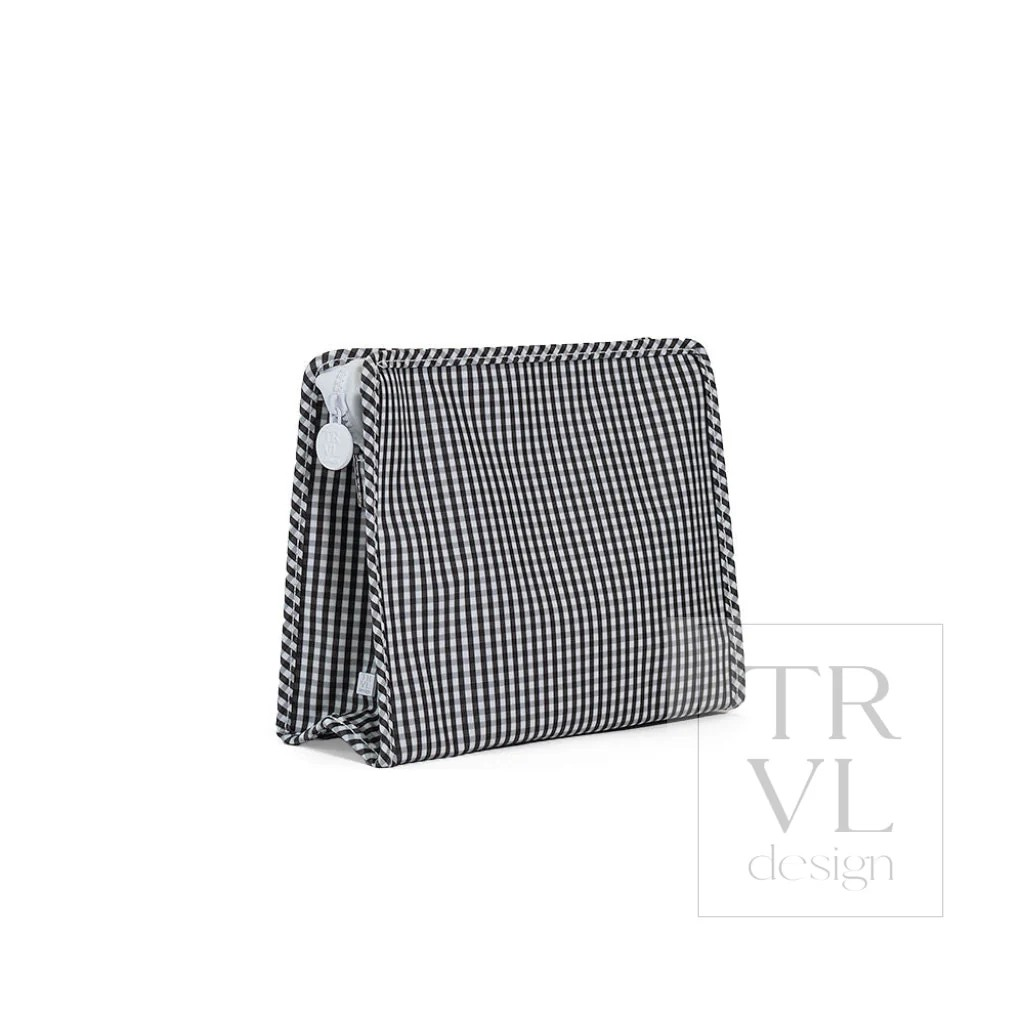 TRVL Black Gingham Roadies