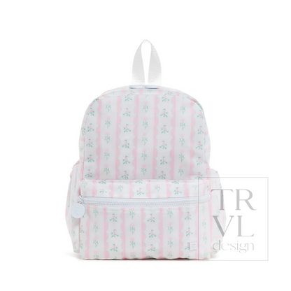 TRVL Ribbon Floral Pink Backpackers