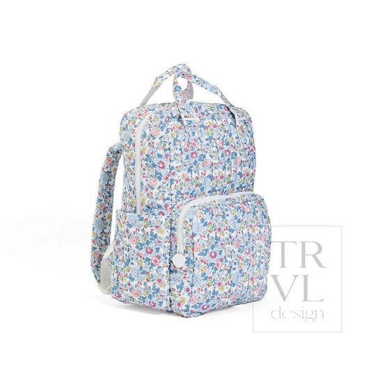 TRVL Bridgehampton Floral Quilted Diaper Bag