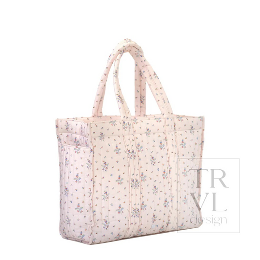 TRVL Fleurie Quilted Go Go Tote