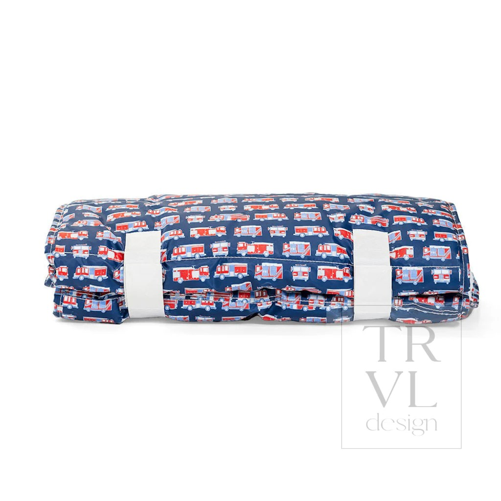 TRVL Fire Engines Nap Mat