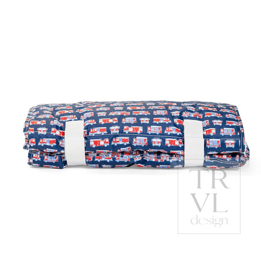 TRVL Fire Engines Nap Mat