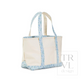 TRVL Hamptons Floral Canvas Totes