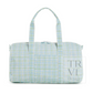TRVL Classic Plaid Green Weekender Duffel Bag