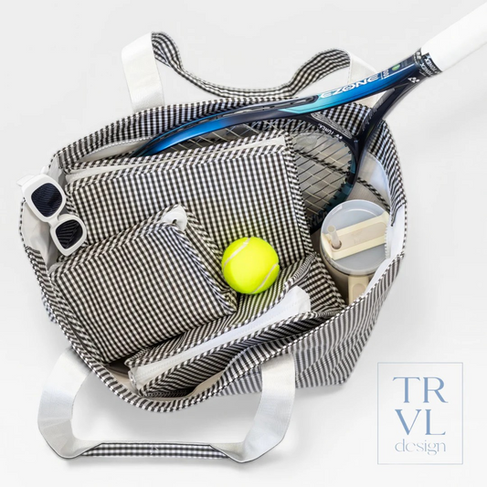 TRVL Black Gingham Roadies