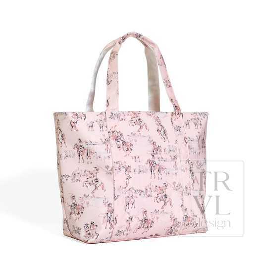 TRVL Cowgirl Toile Jumbo X-Large Tote