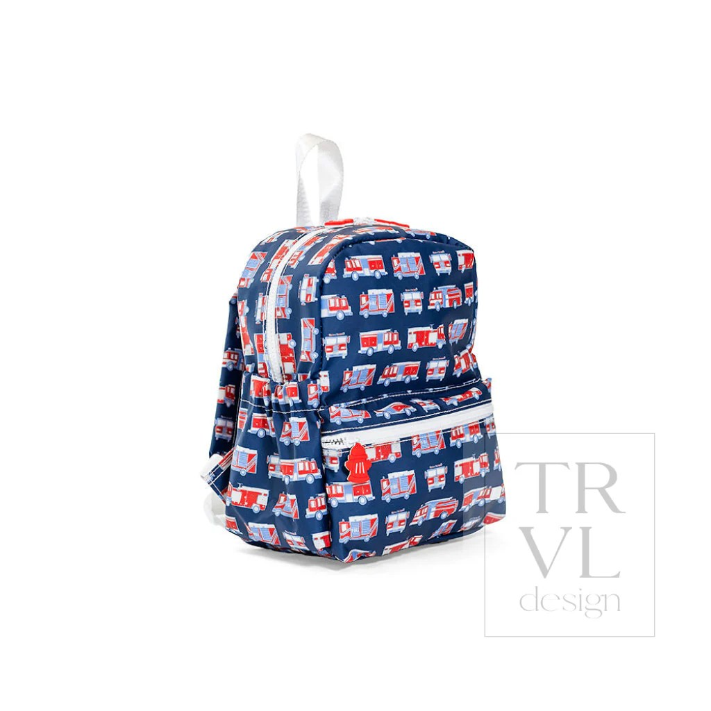 TRVL Fire Engines Backpacks
