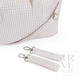 TRVL Pimlico Stripe Sand Quilted Stroller Bag