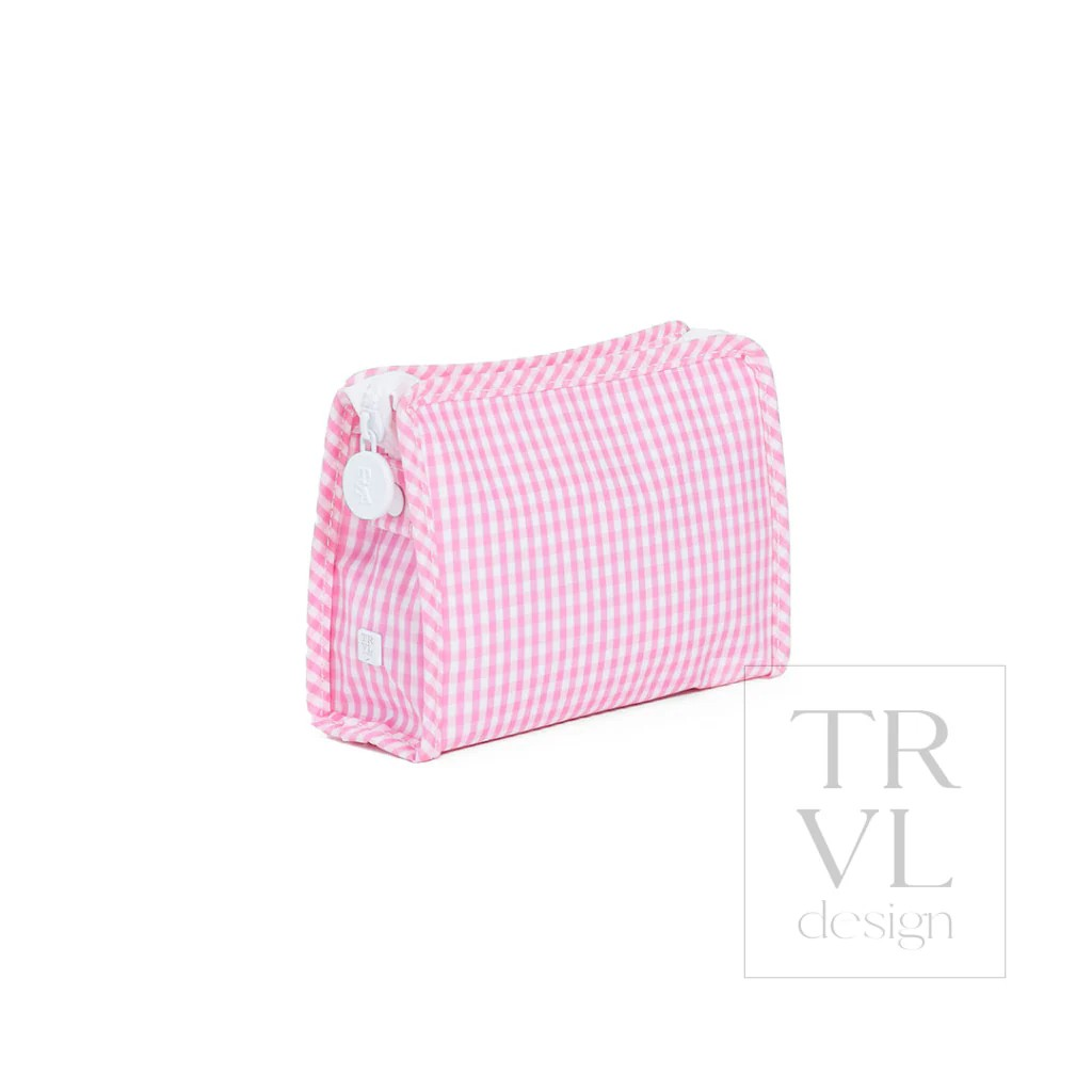 TRVL Pink Gingham Roadies
