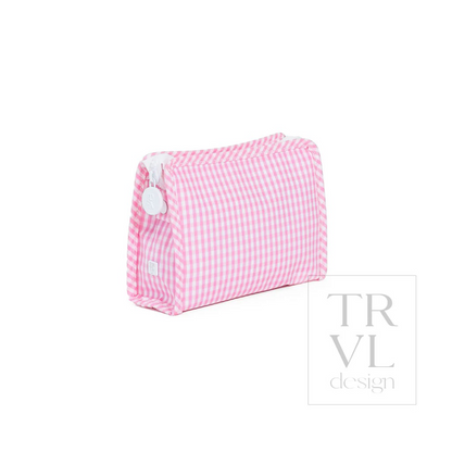 TRVL Pink Gingham Roadies