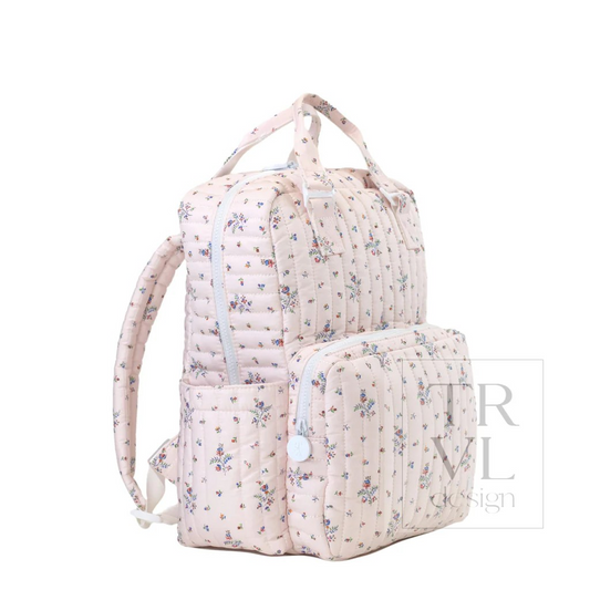 TRVL Fleurie Quilted Diaper Bag