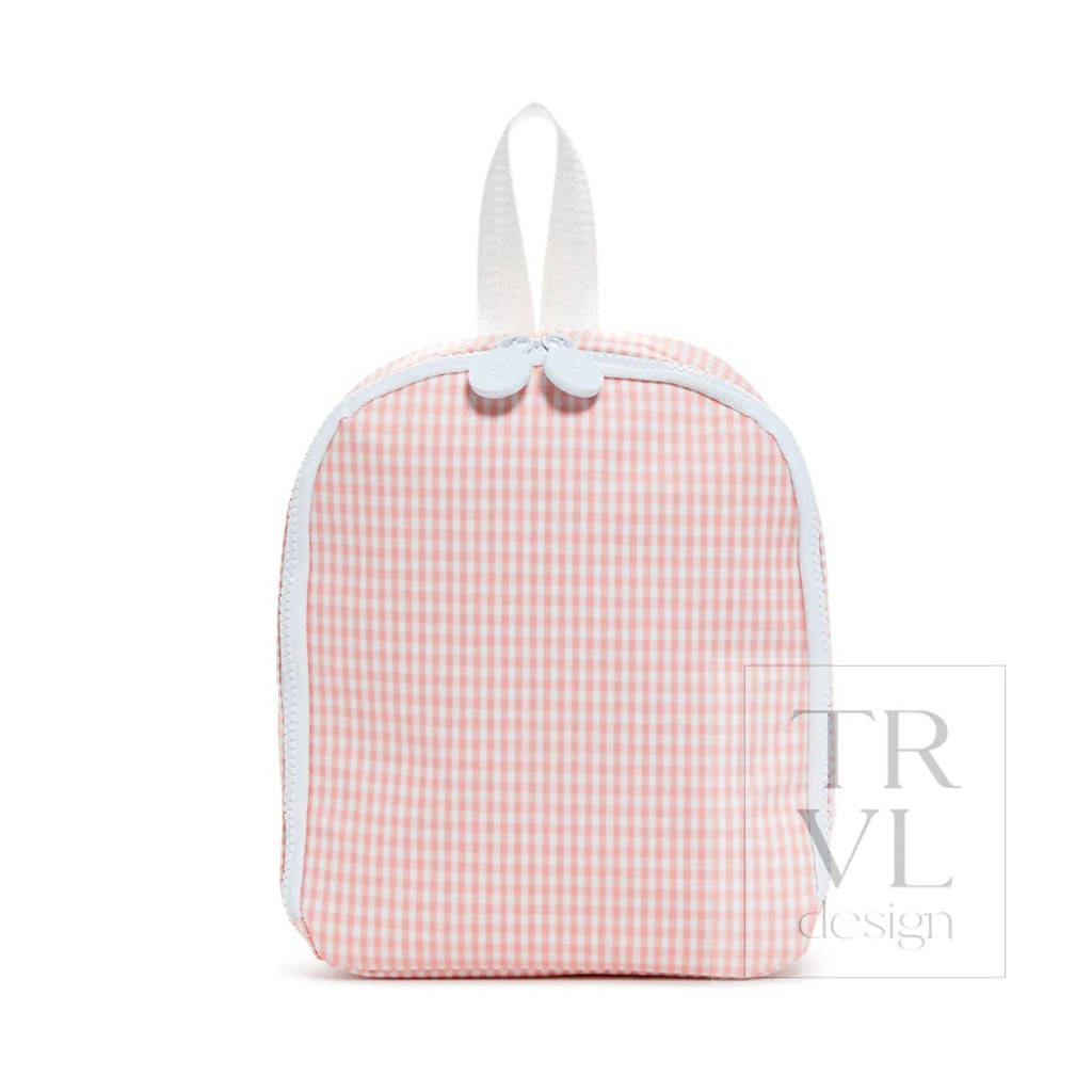 TRVL Taffy Gingham 'Bring It' Lunch Bag