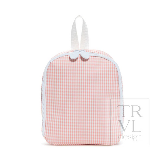 TRVL Taffy Gingham 'Bring It' Lunch Bag