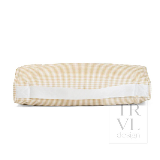 TRVL Khaki Gingham Nap Mat
