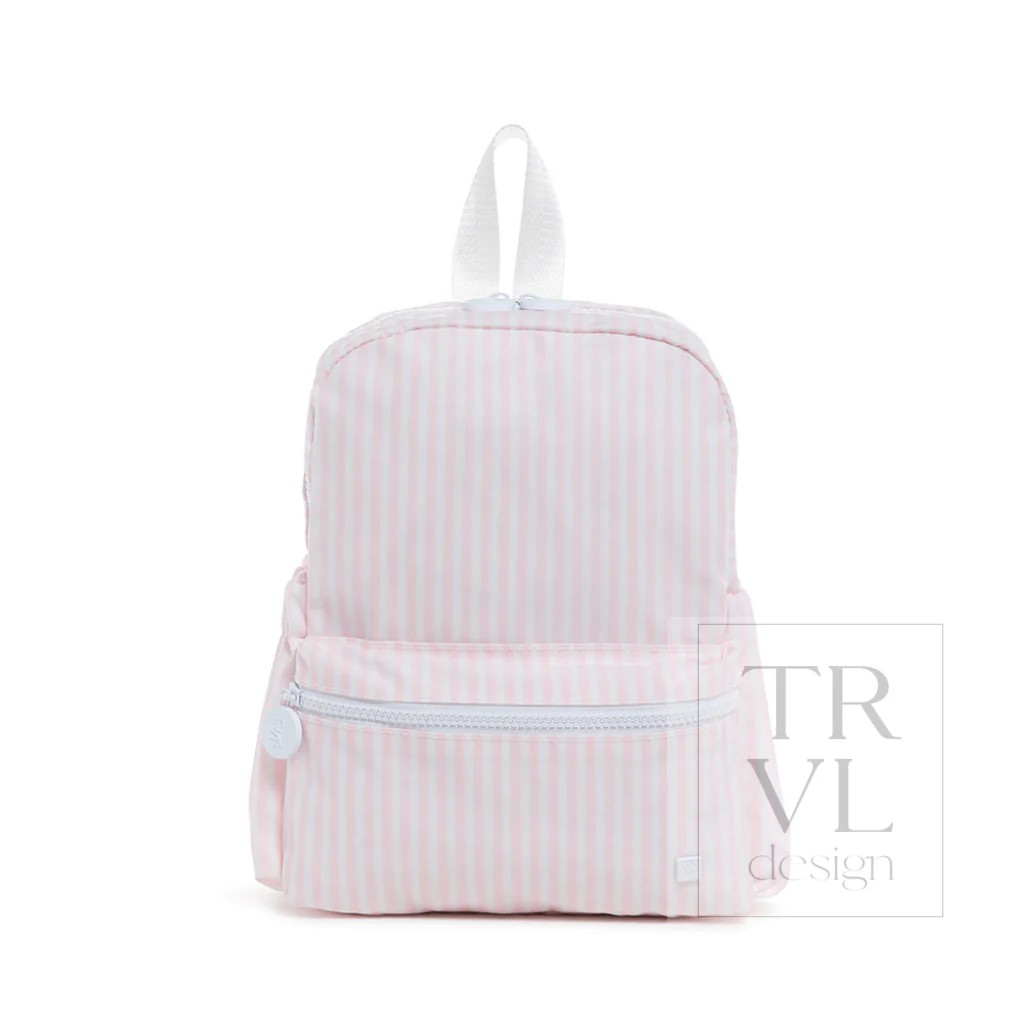 TRVL Pimlico Stripe Pink Mini Backer