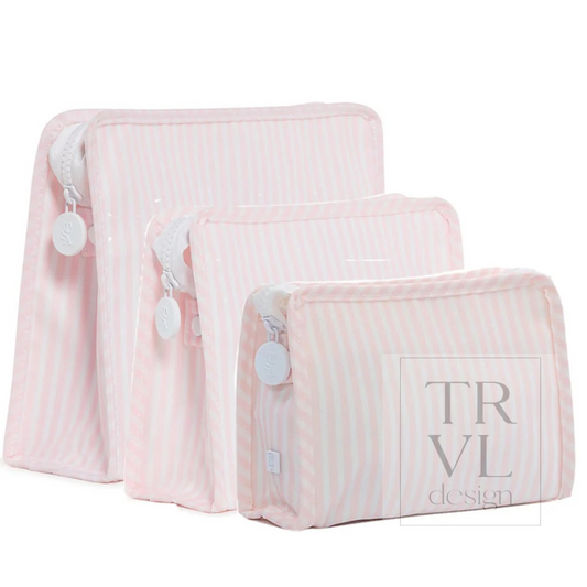 TRVL Pimlico Stripe Pink Roadies