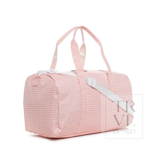TRVL Taffy Gingham Weekender Duffel Bag