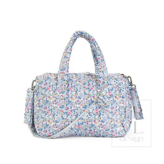 TRVL Bridgehampton Floral Quilted Stroller Bag