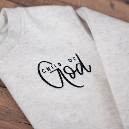 Child of God Embroidered Toddler Crewneck