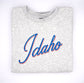Vintage State Embroidered Sweatshirt - Idaho