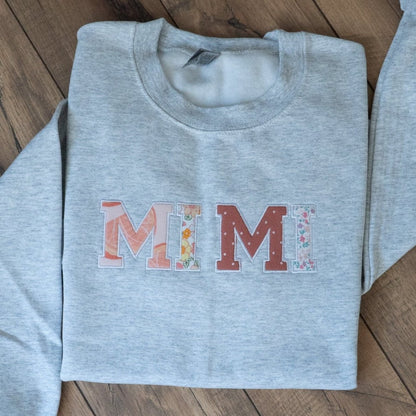 Nana Keepsake Embroidered Crewneck