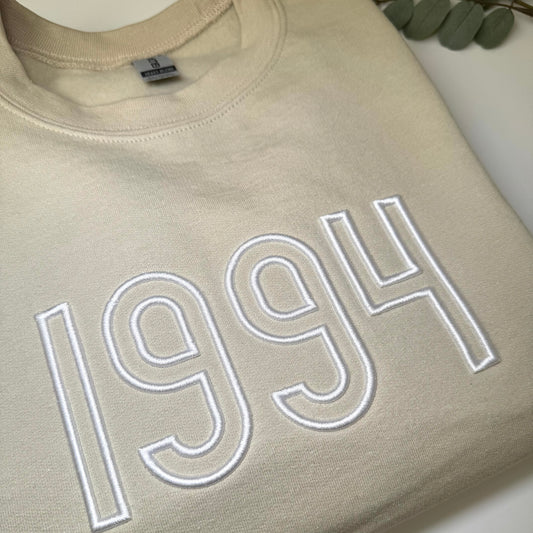 Custom Puff Embroidered Sweatshirt