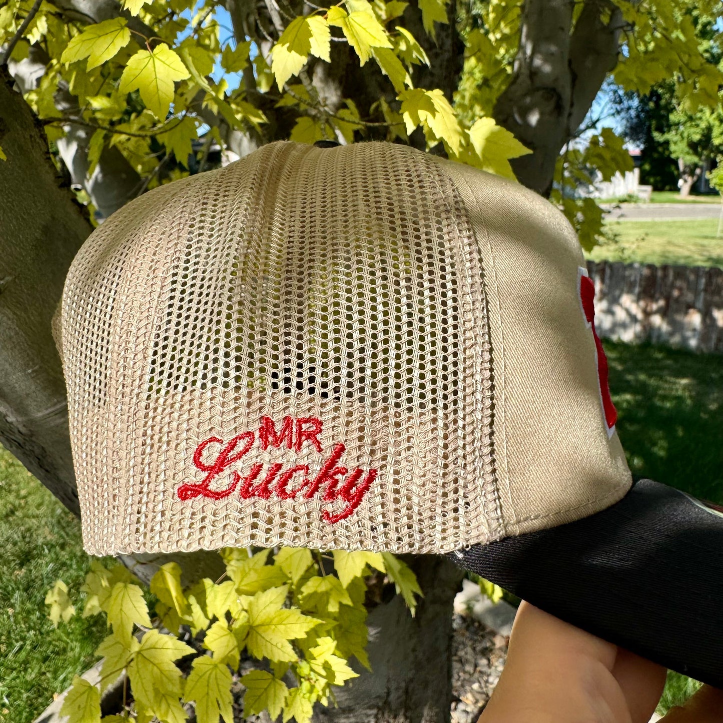 Custom Puff Number & Name Trucker Hat