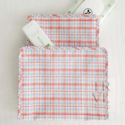 TRVL Classic Plaid Red Roadies