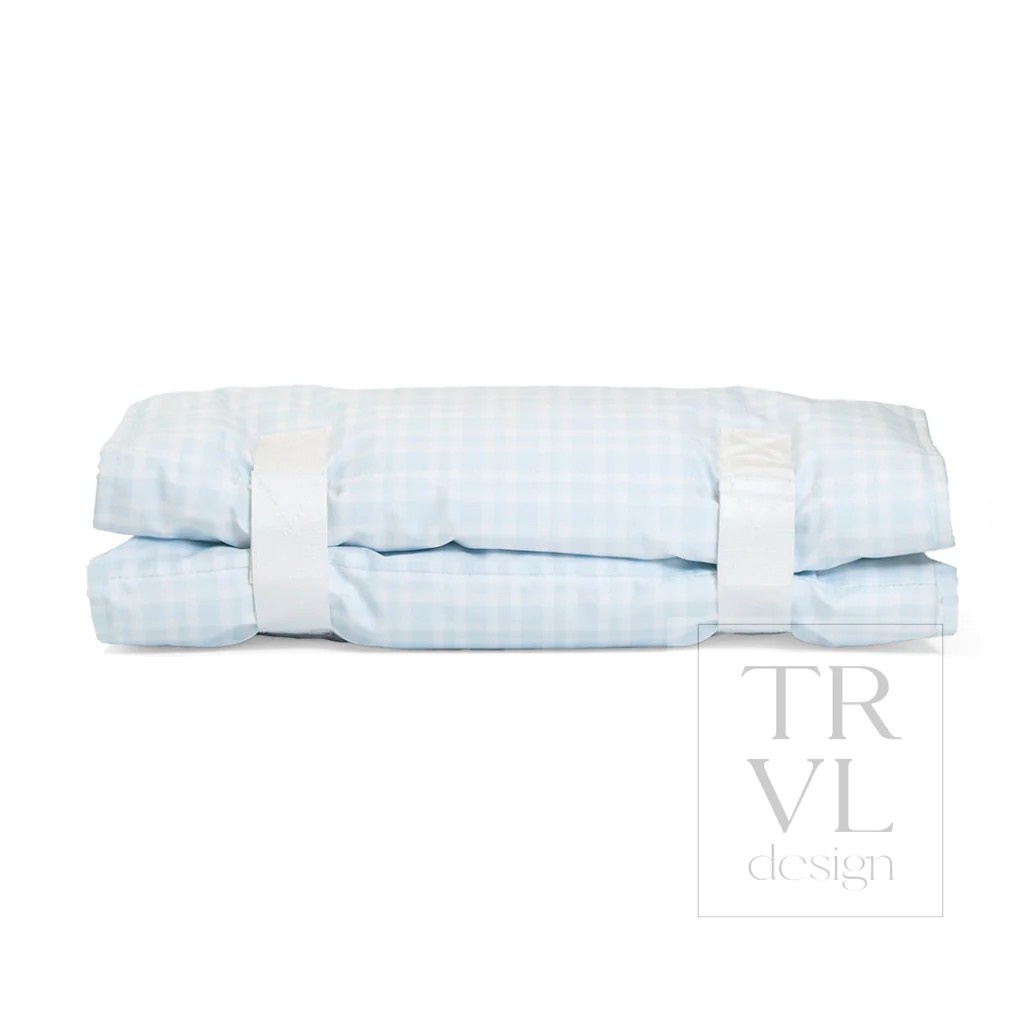 TRVL Pimlico Plaid Blue Nap Mat
