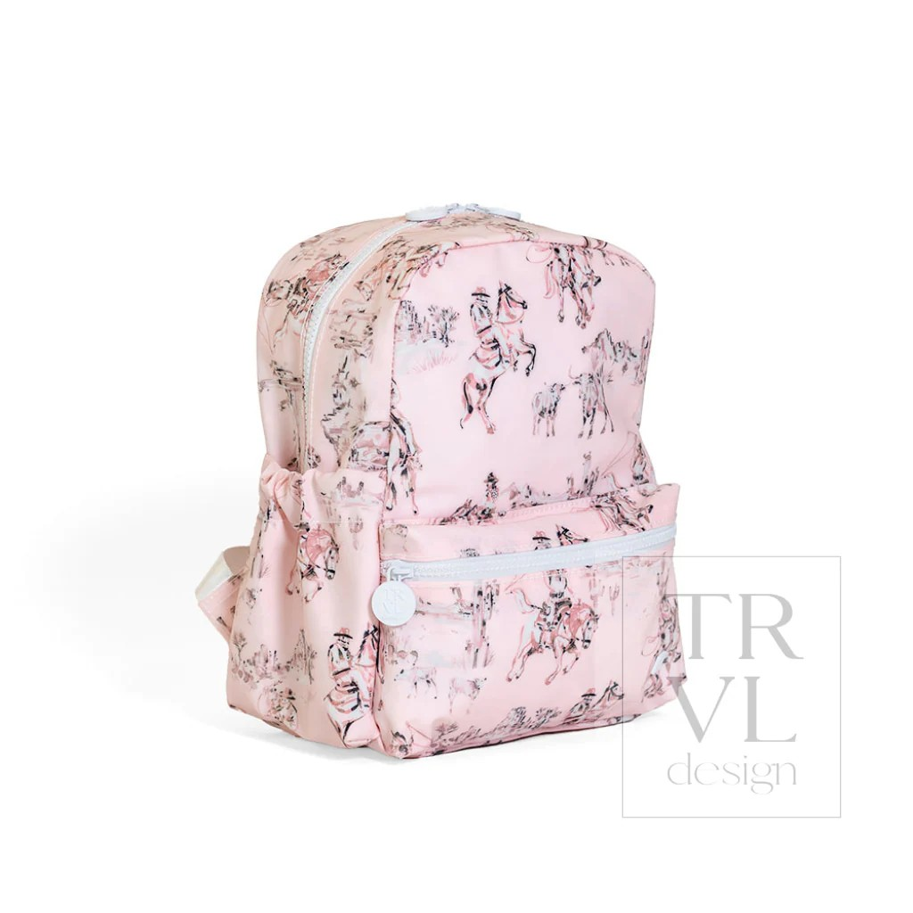 TRVL Cowgirl Toile Backpacks