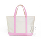 TRVL Pink Gingham Canvas Totes