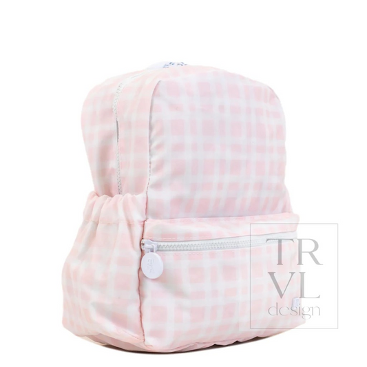 TRVL Pimlico Plaid Pink Mini Backer