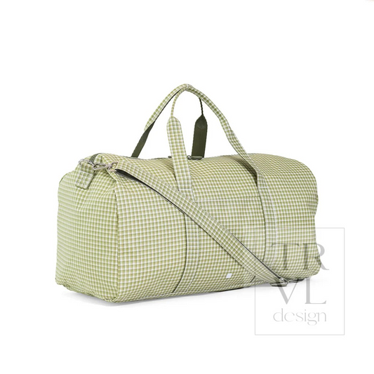 TRVL Rodeo Check Cactus XL Weekender Duffel Bag
