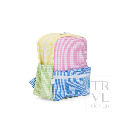 TRVL Patch Pink Backpacks