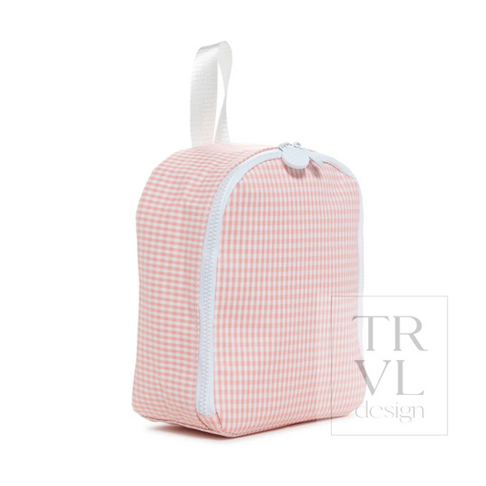 TRVL Taffy Gingham 'Bring It' Lunch Bag
