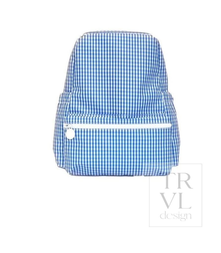 TRVL Royal Gingham Backpacker