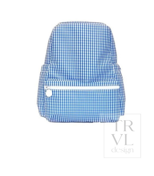 TRVL Royal Gingham Backpacker