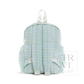TRVL Classic Plaid Green Mini Backer