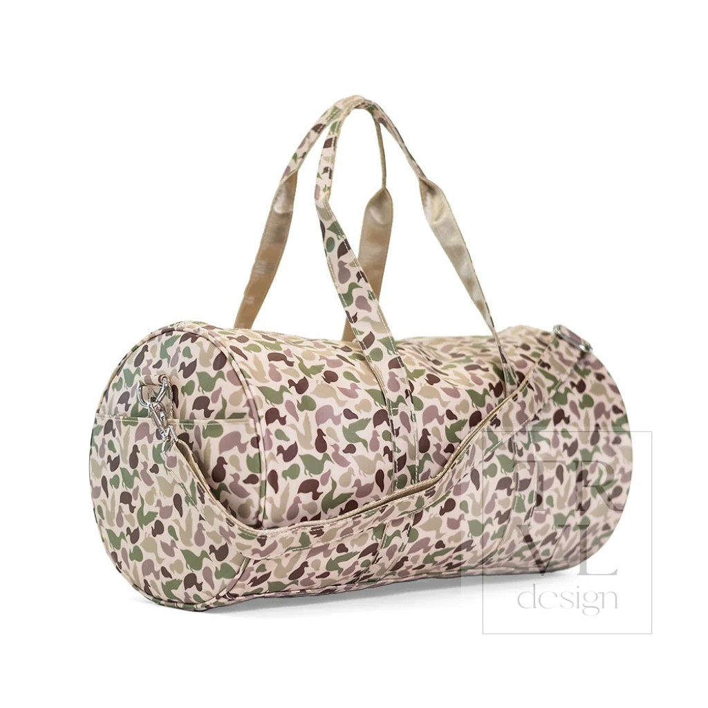 TRVL Decoy Camo Large Roll Duffel Bag
