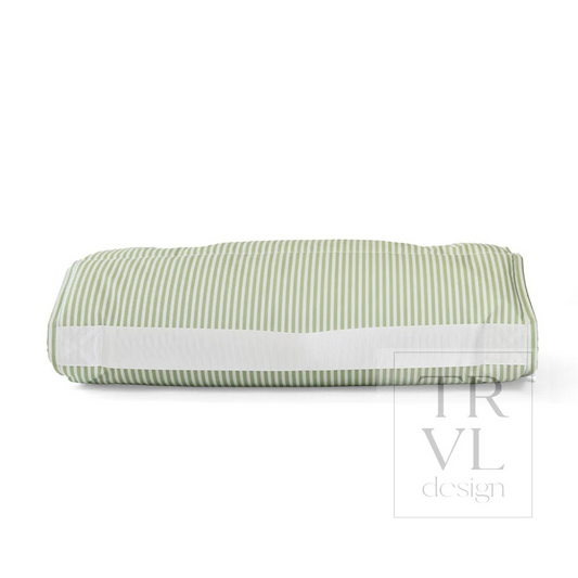 TRVL Pimlico Stripe Sage Nap Mat
