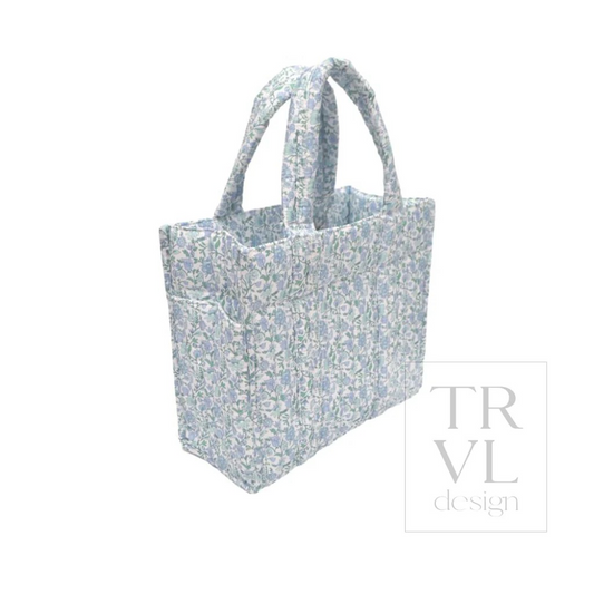 TRVL Hamptons Floral Quilted Go Go Tote