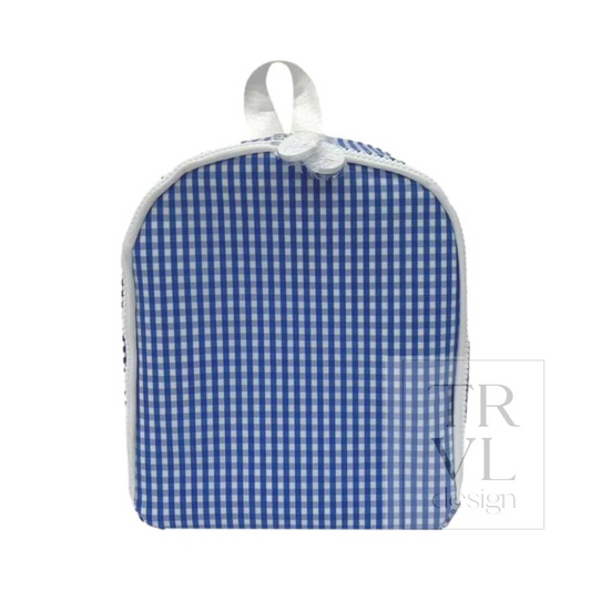 TRVL Royal Gingham 'Bring It' Lunch Bag