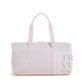 TRVL Pimlico Plaid Pink Weekender Duffel Bag